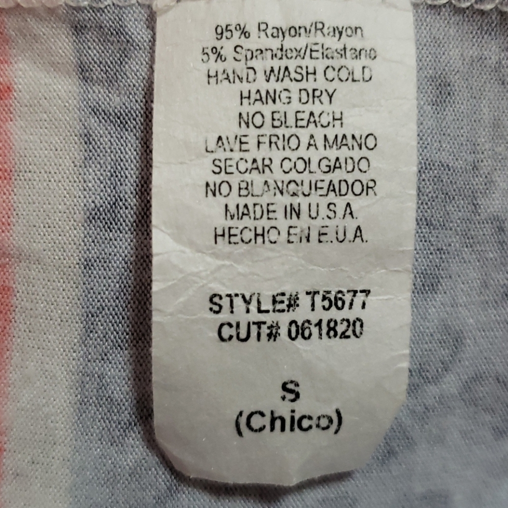 Vision Patterned Top - Picture 5 of 5